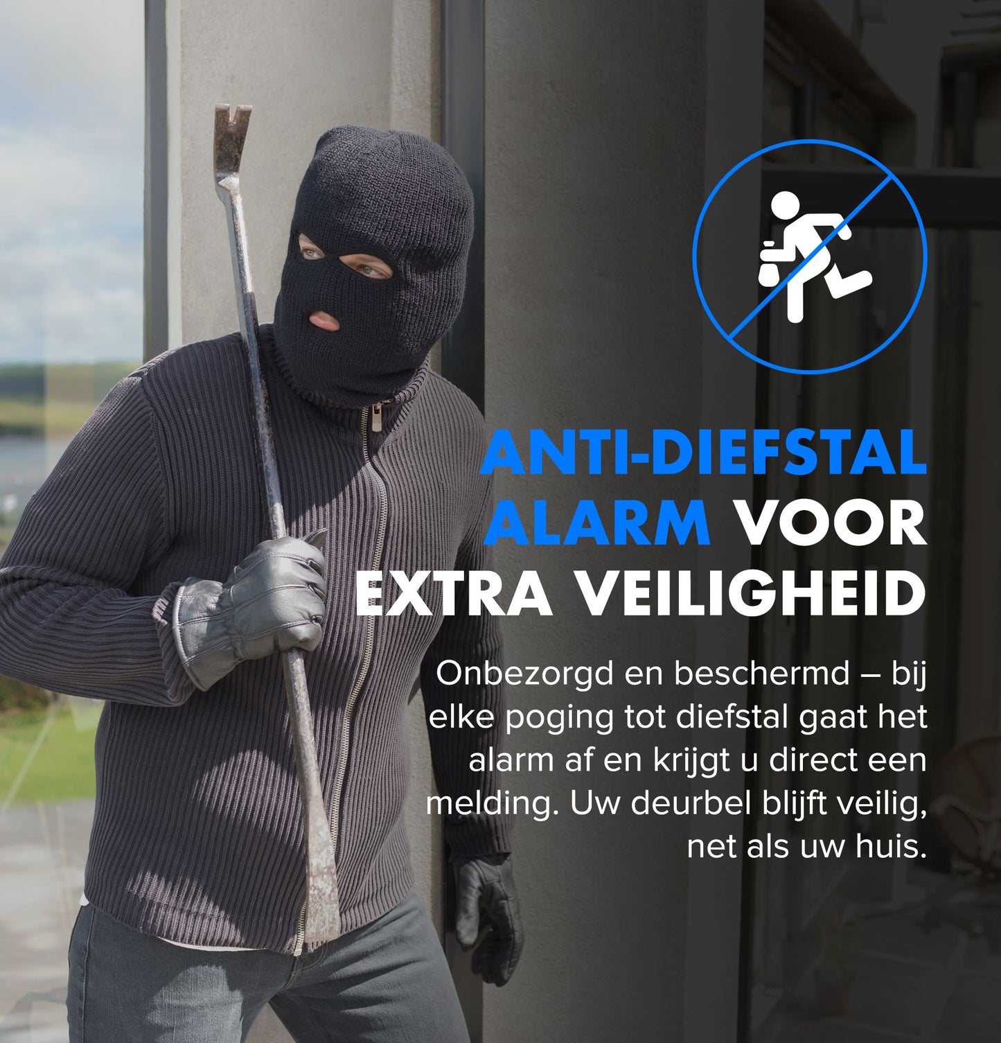 Slimme draadloze video deurbel met camera A1